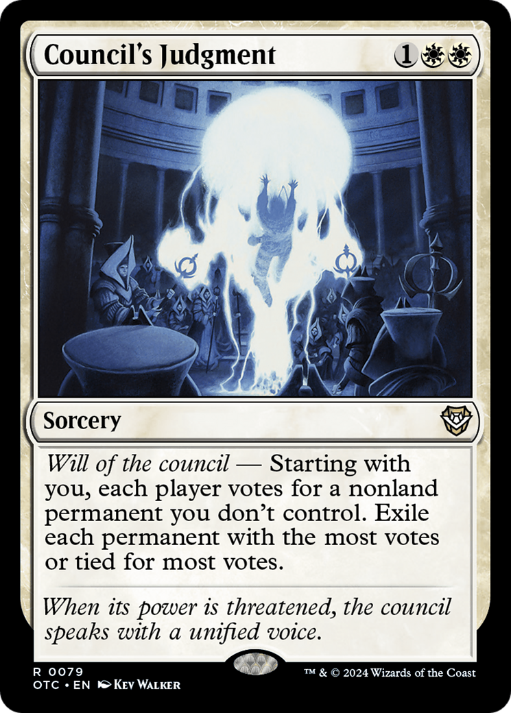 Council's Judgment [Outlaws of Thunder Junction Commander]