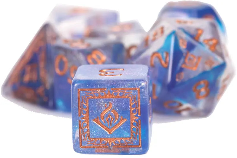 Sirius Dice: D&D Adventure Set - Wizard (Blue)