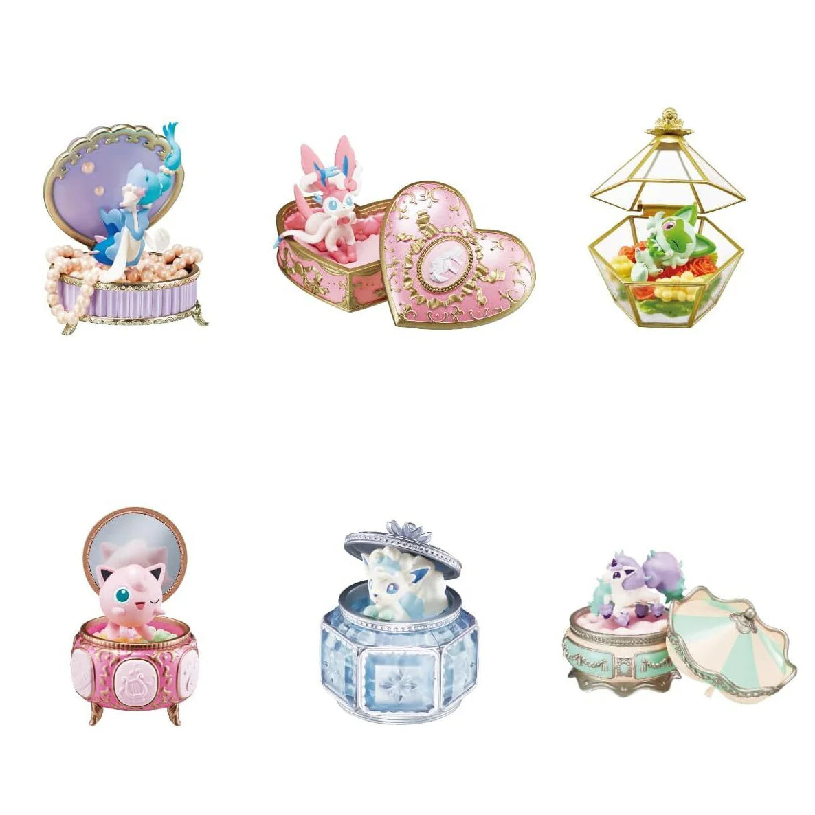 Rement Pokemon Romantic Collection Blind Box (Box of 6)