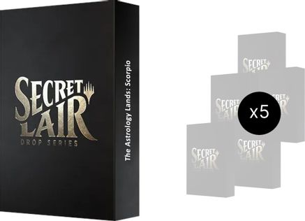 Secret Lair Drop: Astrology Lands (Scorpio) Bundle - Non-Foil Edition