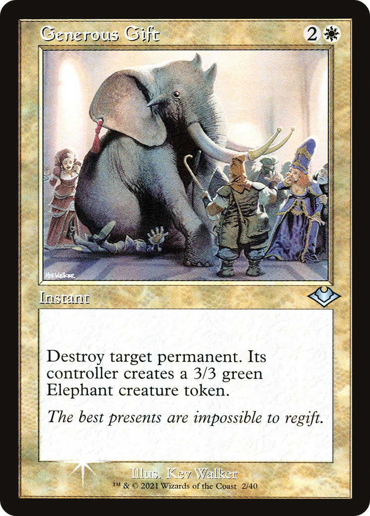 Generous Gift (Retro) [Modern Horizons]