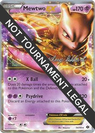 Mewtwo EX (54/99) (CMT - Zachary Bokhari) [World Championships 2012]