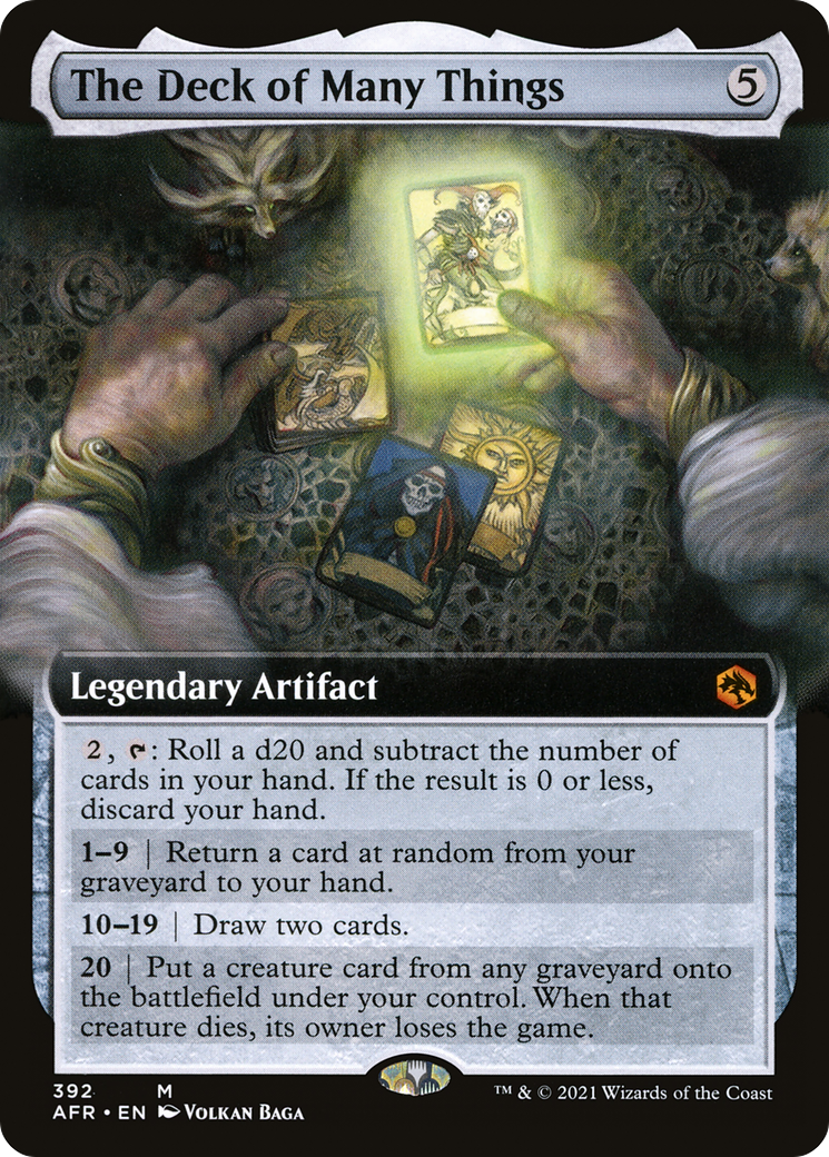 The Deck of Many Things (Extended Art) [Dungeons & Dragons: Adventures in the Forgotten Realms]