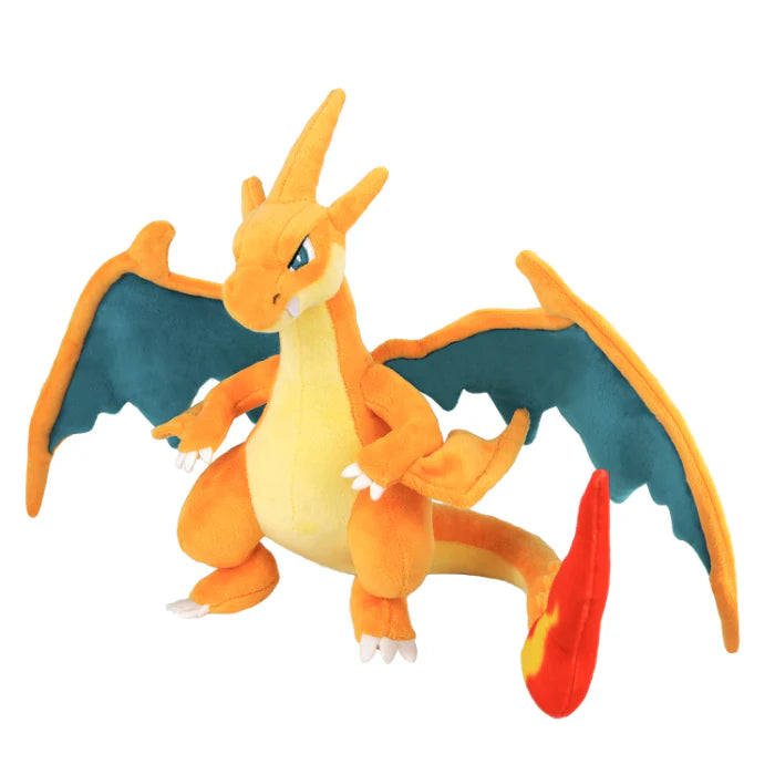 Sanei Pokemon All Star Collection PP301 Mega Charizard Y Plush, 11"