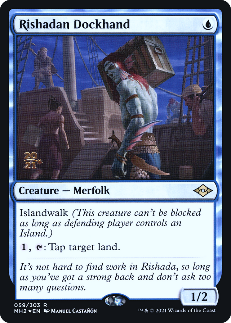 Rishadan Dockhand [Modern Horizons 2 Prerelease Promos]