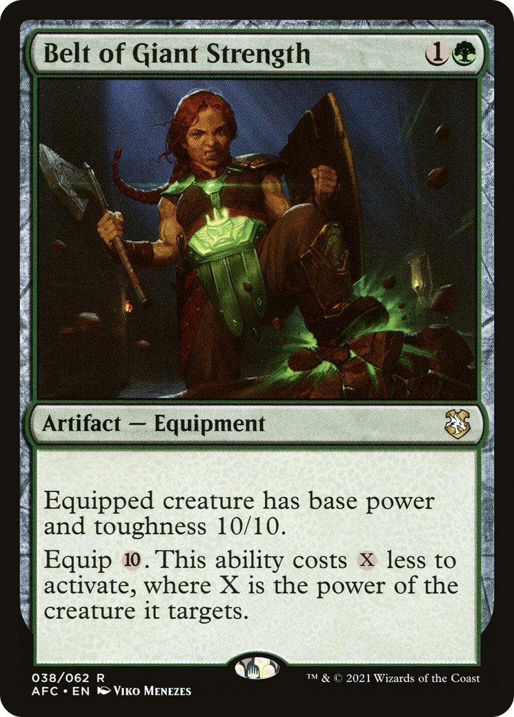 Belt of Giant Strength [Dungeons & Dragons: Adventures in the Forgotten Realms Commander]