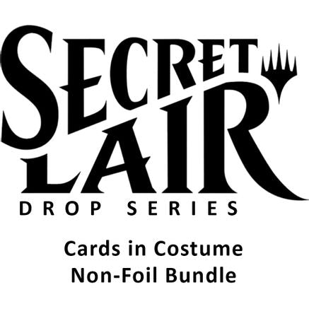 Secret Lair Drop: Cards in Costume Non-Foil Bundle - Non-Foil Edition