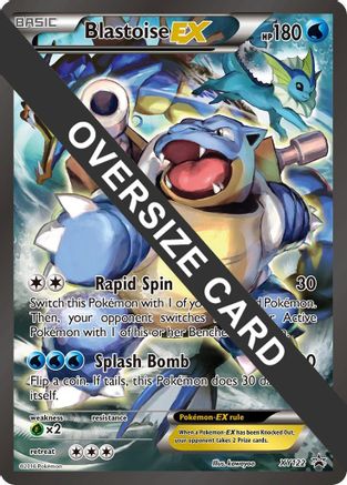 Blastoise EX (XY122/null) - Holofoil Jumbo Cards - Promo