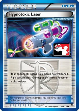 Hypnotoxic Laser (Team Plasma) (123/null) - Holofoil League & Championship Cards - Uncommon