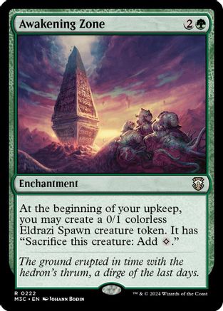 Awakening Zone (Ripple Foil) [Modern Horizons 3 Commander]