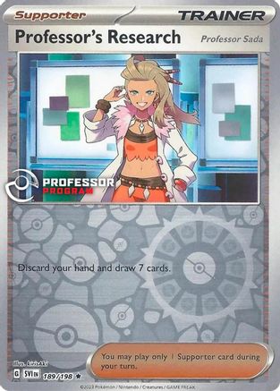 Professor's Research (2023) (189/198) - Reverse Holofoil Professor Program Promos - Promo