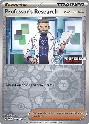 Professor's Research (2023) (190/198) - Reverse Holofoil Professor Program Promos - Promo