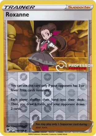 Roxanne (2022) (150/189) - Reverse Holofoil Professor Program Promos - Promo
