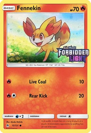Fennekin (Toys R' Us Promo) (015/131) - Holofoil SM Promos - Promo