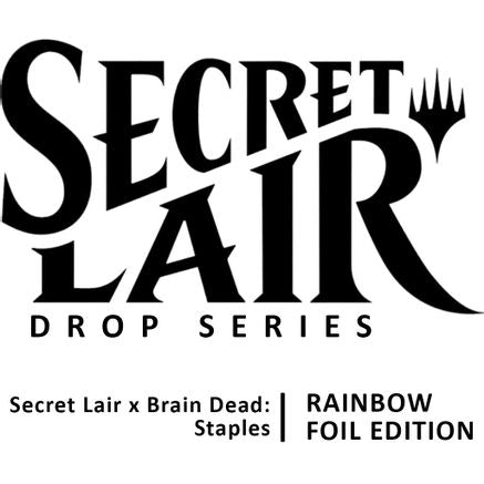 Secret Lair Drop: Secret Lair x Brain Dead: Staples - Rainbow Foil Edition