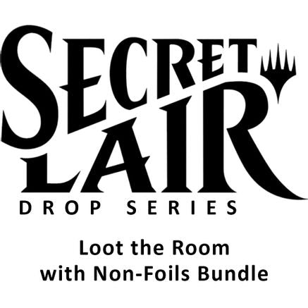 Secret Lair Drop: Dungeons & Dragons 50th Anniversary: Loot the Room with Non-Foils Bundle