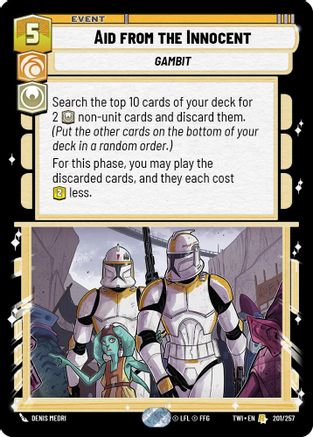 Aid from the Innocent (201/257) (201/257) [Twilight of the Republic]