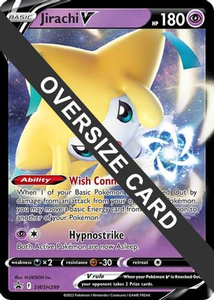 Jirachi V (SWSH299/null) Jumbo Cards - Promo
