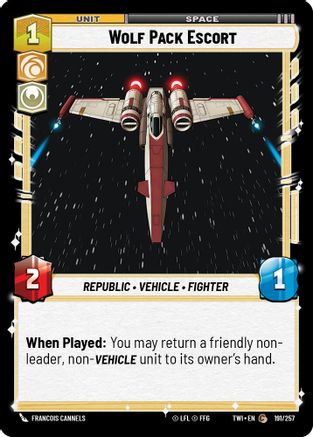 Wolf Pack Escort (191/257) (191/257) [Twilight of the Republic]