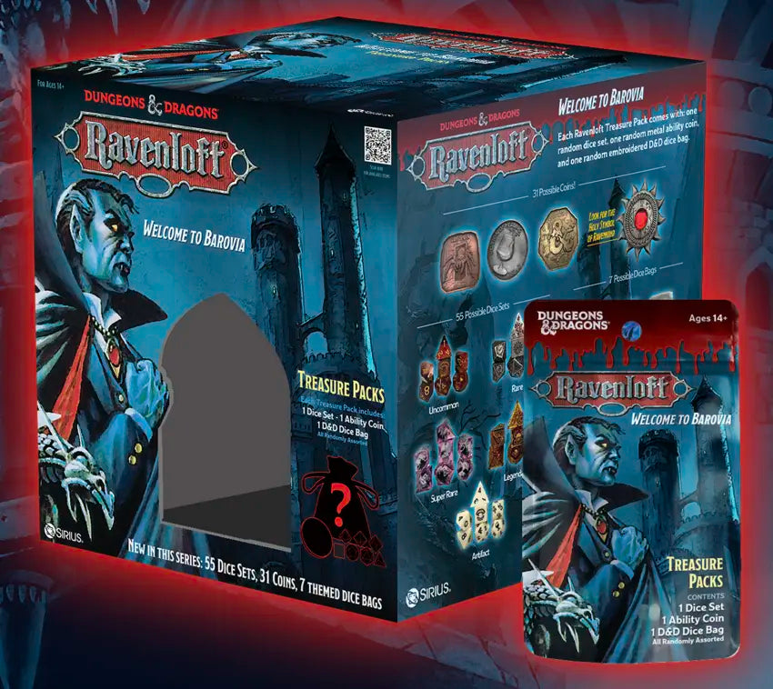 Castle Ravenloft Treasure Pack Dice Set