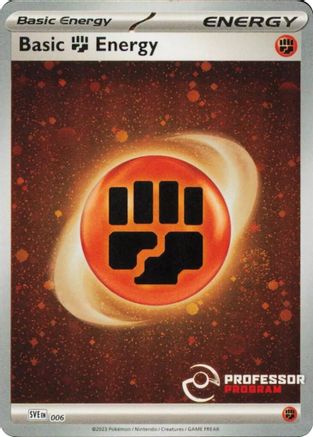 Fighting Energy (2023) (006) - Holofoil Professor Program Promos - Promo