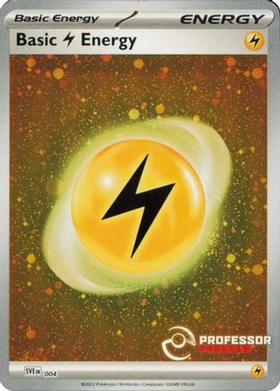 Lightning Energy (2023) (004) - Holofoil Professor Program Promos - Promo
