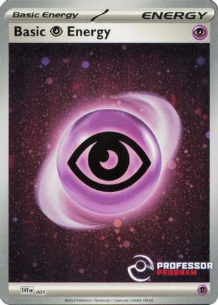 Psychic Energy (2023) (005) - Holofoil Professor Program Promos - Promo