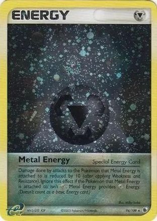 Metal Energy (Special) (094/109) - Holofoil League & Championship Cards - Promo