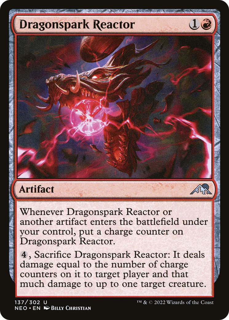 Dragonspark Reactor [Kamigawa: Neon Dynasty]