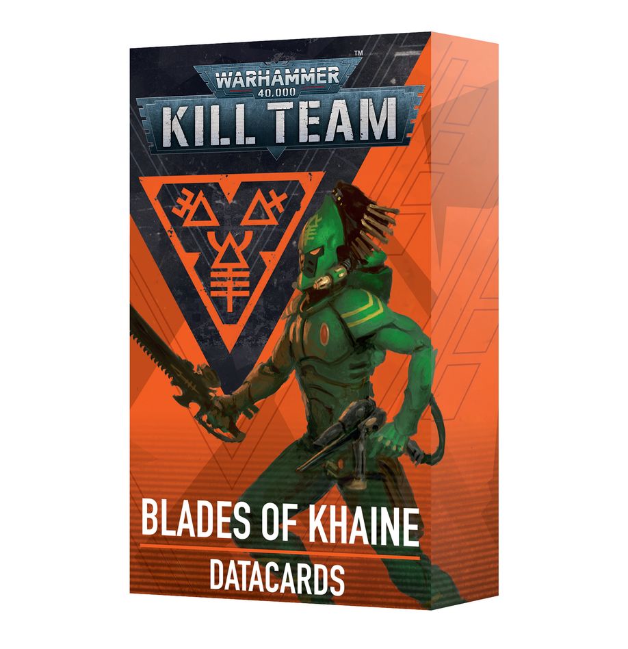 Warhammer 40,000 Kill Team Datacards: Blades of Khaine
