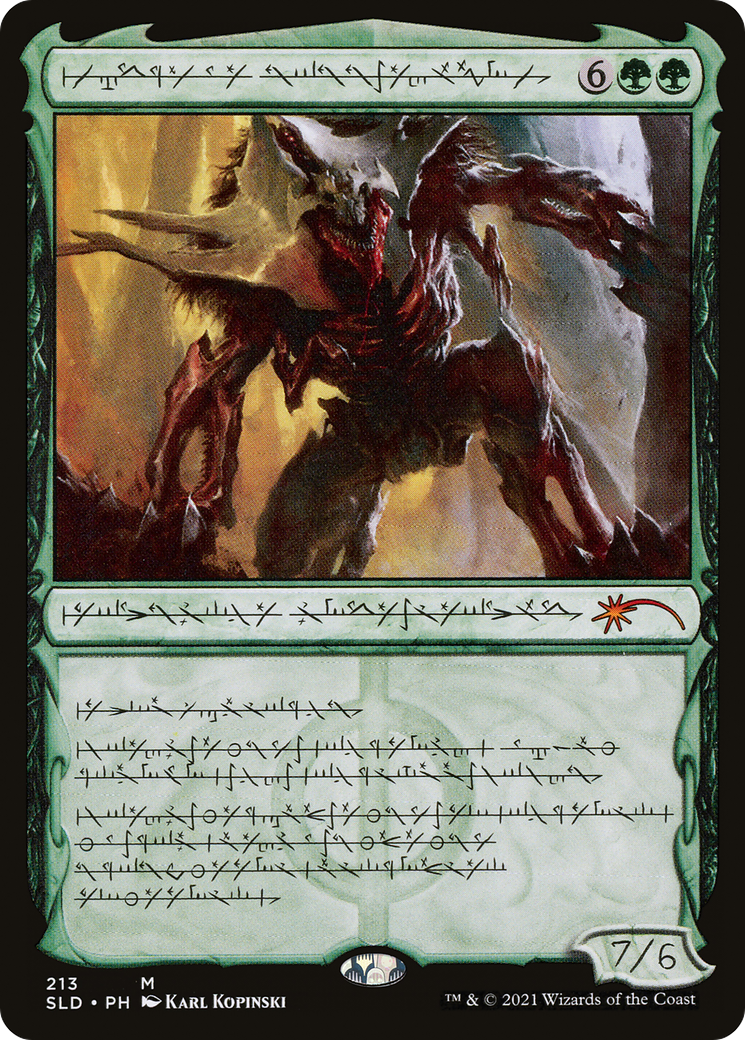 Vorinclex, Voice of Hunger (Phyrexian) [Secret Lair Drop Series]