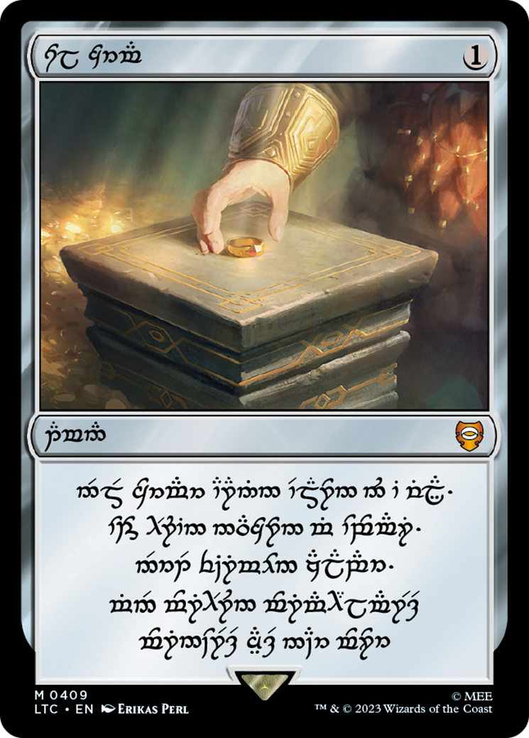 Sol Ring (409) (Dwarven) [The Lord of the Rings: Tales of Middle-Earth Commander]