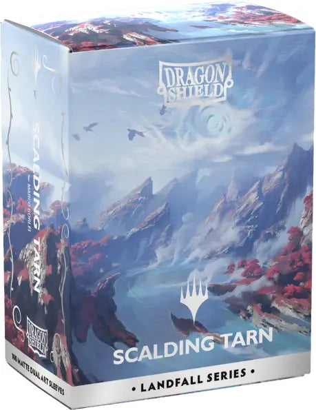 Dragon Shield Art Sleeves: Magic the Gathering Landfall Series - Scalding Tarn