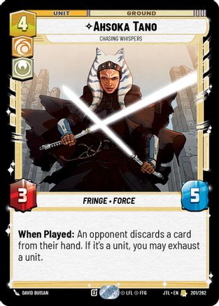 Ahsoka Tano - Chasing Whispers (201/252) (201/252) [Jump to Lightspeed]