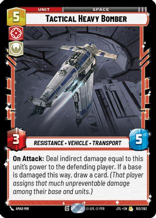 Tactical Heavy Bomber (152/262) (152/257) [Jump to Lightspeed]
