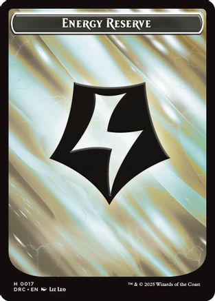 Energy Reserve // Energy Reserve Double-Sided Token [Aetherdrift Tokens]