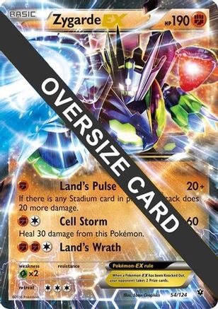 Zygarde EX (054/124) - Holofoil Jumbo Cards - Promo