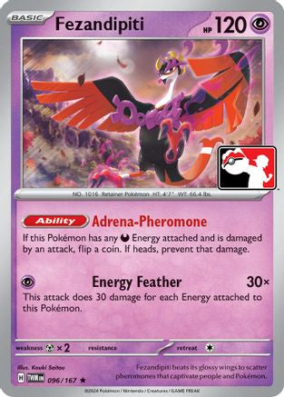 Fezandipiti (096/167) [Prize Pack Series Six]