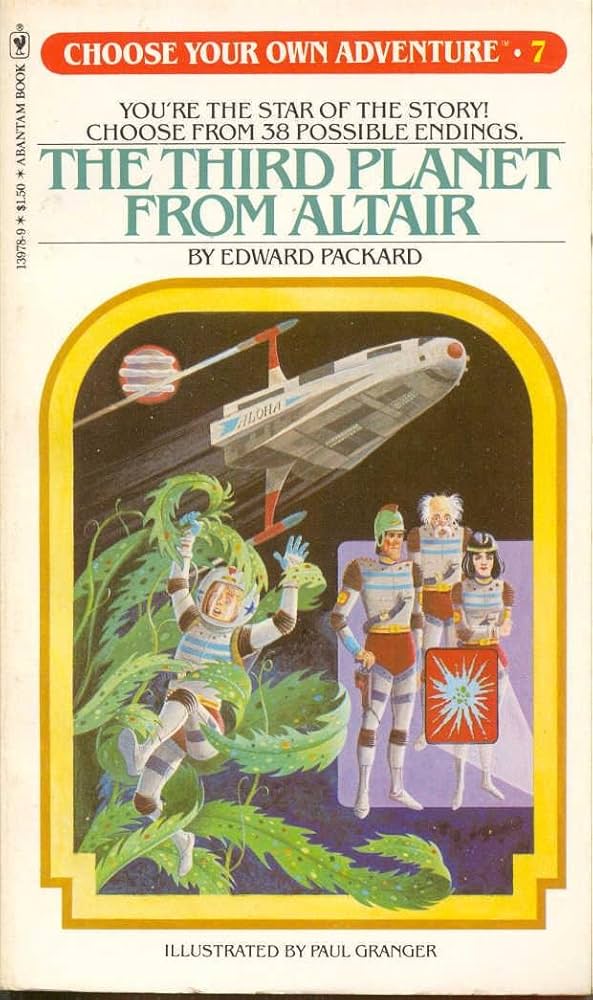 Choose Your Own Adventure Book: The Third Planet From Altair