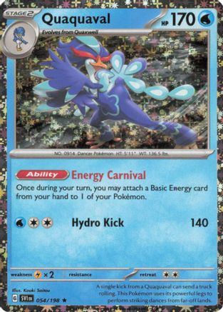 Quaquaval (Sparkle Holo) (054/198) - Holofoil Miscellaneous Cards & Products - Promo
