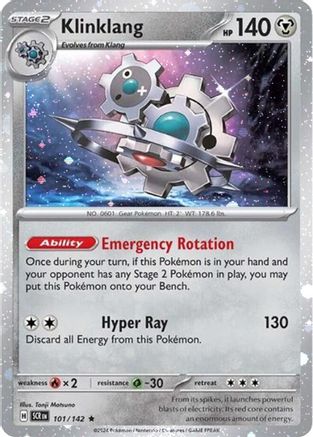 Klinklang (Cosmos Holo) (101/142) - Holofoil Miscellaneous Cards & Products - Rare