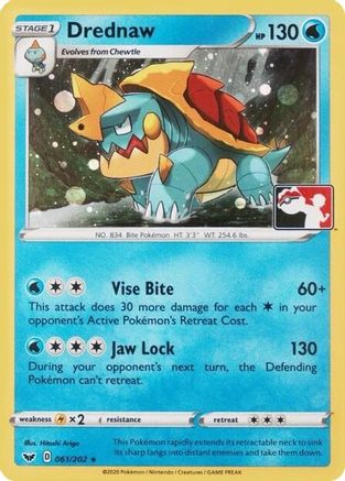 Drednaw (League Promo) (061/202) - Holofoil League & Championship Cards - Promo