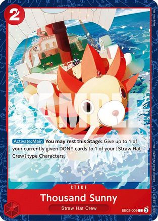 Thousand Sunny [Extra Booster: Anime 25th Collection]