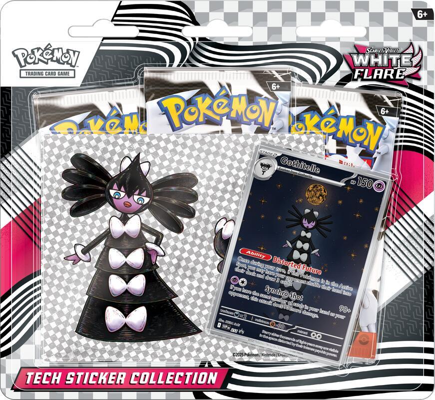 Scarlet & Violet: White Flare Sticker Collection