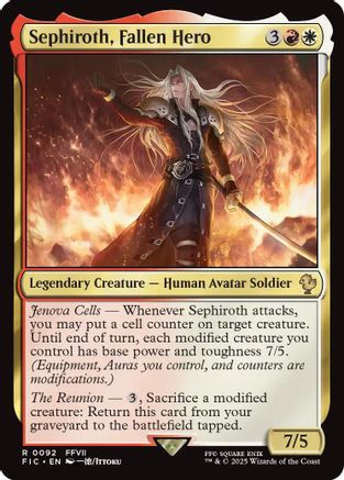 Sephiroth, Fallen Hero [FINAL FANTASY Commander]