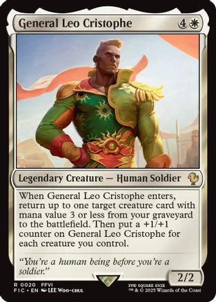 General Leo Cristophe [FINAL FANTASY Commander]