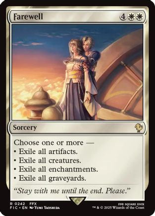 Farewell [FINAL FANTASY Commander]