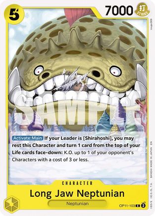 Long-Jaw Neptunian [A Fist of Divine Speed]