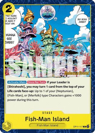 Fish-Man Island [A Fist of Divine Speed Release Event Cards]
