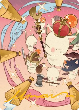 Summon: Good King Mog XII Art Card (Gold-Stamped Signature) [FINAL FANTASY Art Series]